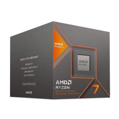 Obrázek CPU AMD RYZEN 7 8700G, 8- core, až 5.1GHz, 24MB cache, 65 W, AMD Radeon 780M Graphics, socket AM5, BOX