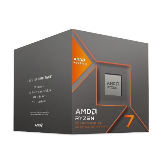Obrázek CPU AMD RYZEN 7 8700G, 8- core, až 5.1GHz, 24MB cache, 65 W, AMD Radeon 780M Graphics, socket AM5, BOX