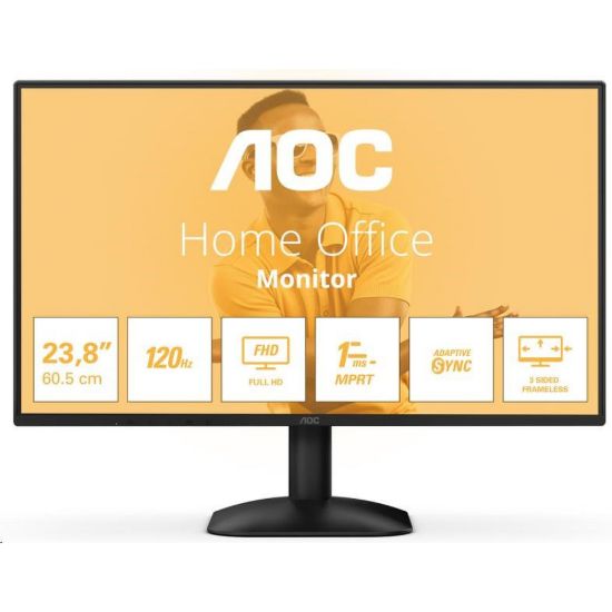 Obrázek AOC MT 23, 8" 24B31H - 1920 x 1080, IPS, 120 Hz, D- Sub, 1xHDMI