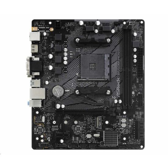 Obrázek ASRock MB Sc AM4 B550M- HDV, AMD B550, 2xDDR4, HDMI, DVI