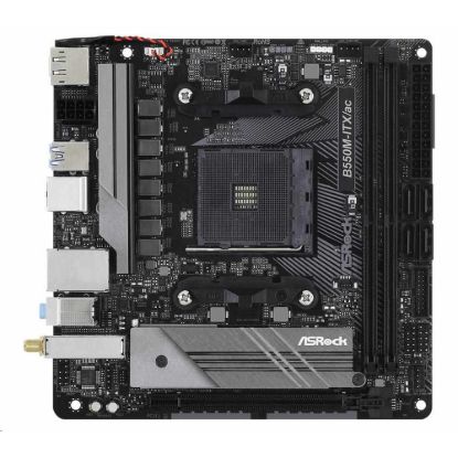 Obrázek ASRock MB Sc AM4 B550M- ITX/ AC, AMD B550M, 2xDDR4, HDMI, DP
