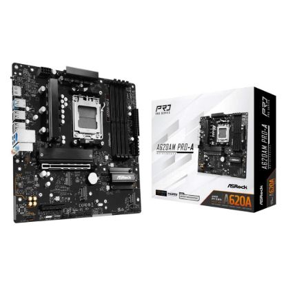 Obrázek ASRock MB Sc AM5 A620AM PRO- A, AMD A620A, 4xDDR5, 1xHDMI