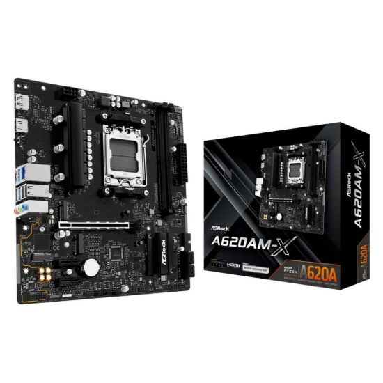 Obrázek ASRock MB Sc AM5 A620AM- X, AMD A620A, 2xDDR5, 1xHDMI, 1xDP