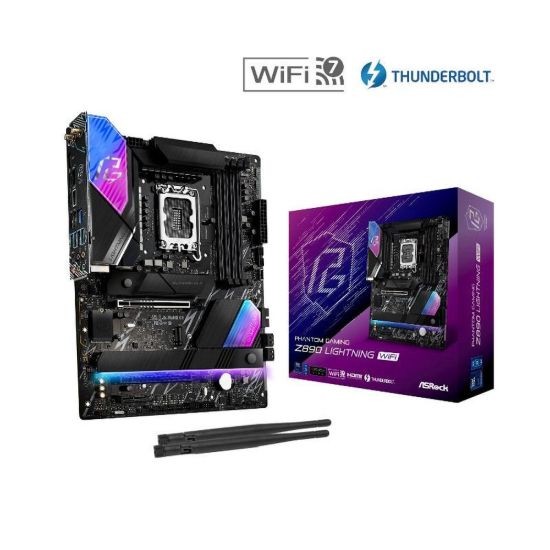 Obrázek ASRock MB Sc LGA1851 Z890 LIGHTNING WIFI, Intel Z890, 4xDDR5, 1xHDMI, 2xThunderbolt, WI- FI