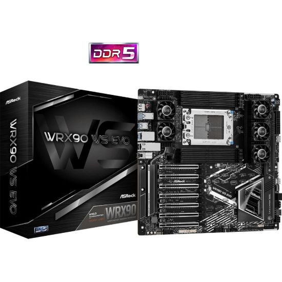 Obrázek ASRock MB Sc sTR5 WRX90 WS EVO, AMD WRX90, 8xDDR5, 1xDP, EEB