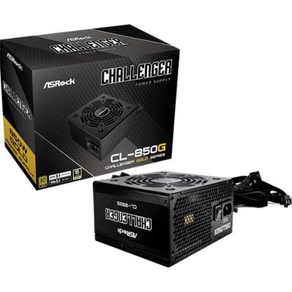 Obrázek ASROCK zdroj CL- 850G, 850 W, 80Plus Gold, 120 mm, ATX 3.1