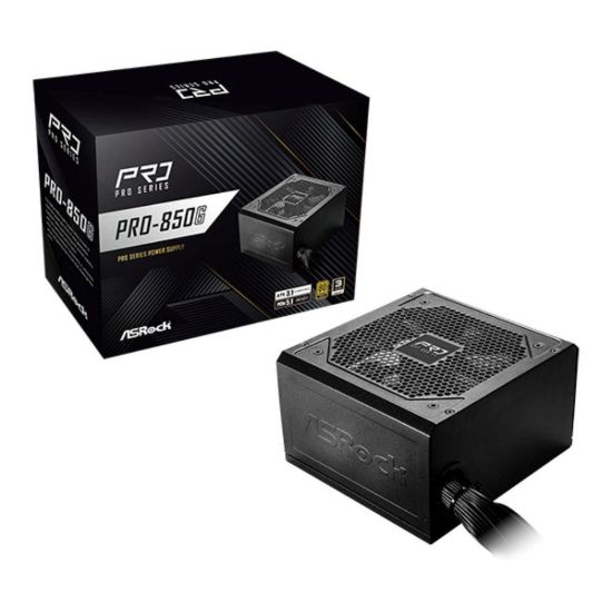 Obrázek ASROCK zdroj PRO- 850G, 850 W, 80Plus Gold, 120 mm, ATX 3.1