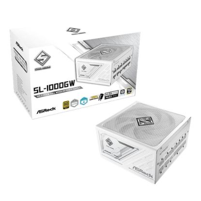 Obrázek ASROCK zdroj SL- 1000GW, 1000 W, 80Plus Gold, 135 mm, ATX 3.1
