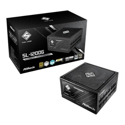 Obrázek ASROCK zdroj SL- 1200G, 1200 W, 80Plus Gold, 135 mm, ATX 3.1