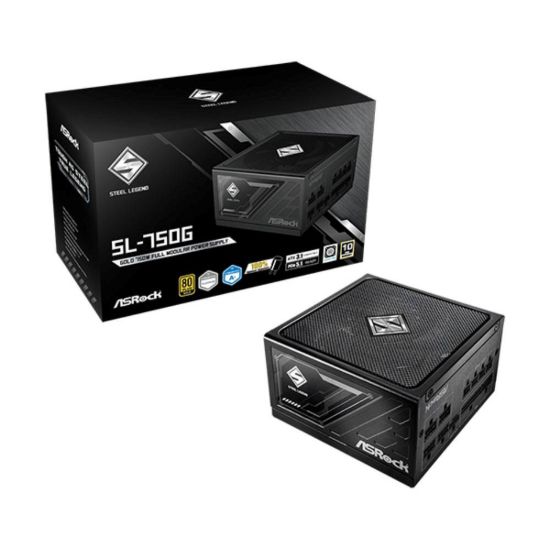 Obrázek ASROCK zdroj SL- 750G, 750 W, 80Plus Gold, 135 mm, ATX 3.1