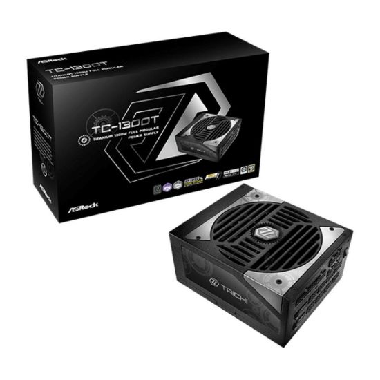 Obrázek ASROCK zdroj TC- 1300T, 1300 W, 80Plus Titanium, 135 mm, ATX 3.1