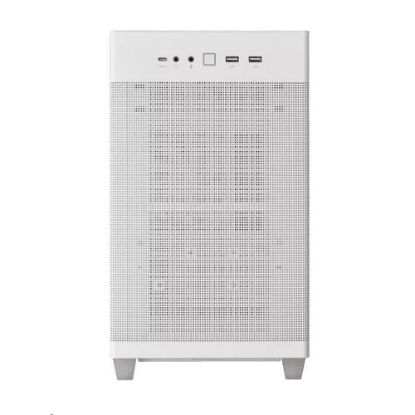 Obrázek ASUS case AP201 PRIME CASE TG WHITE, Mini Tower, bílá