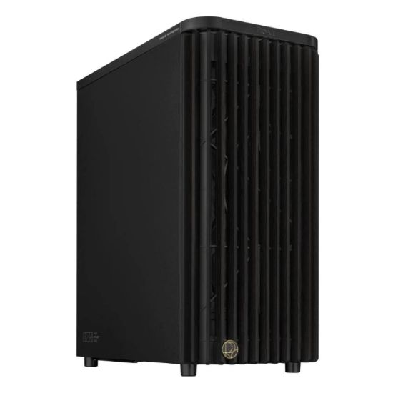 Obrázek ASUS case PROART PA401 WOOD METAL, Mid Tower, ATX, 1xUSB- C Gen2 x 2, 2xUSB 3.0, 2x 160mm Fan, 1x 120mm Fan, černá