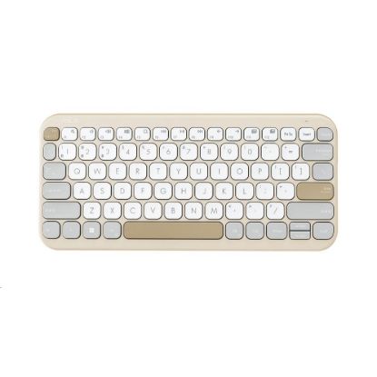 Obrázek ASUS KW100 Marshmallow Bezdrátová klávesnice, BG/ CZ/ SK/ 81/ / 3BT/ COPILOT