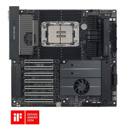 Obrázek ASUS MB PRO WS W890E- SAGE SE, Intel W890, 8xDDR5, 1xVGA, 2xUSB4, EEB