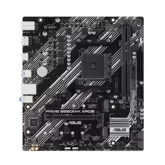 Obrázek ASUS MB Sc AM4 PRIME B550M- K ARGB, AMD B550, 2xDDR4, 1xHDMI, 1xDP, mATX