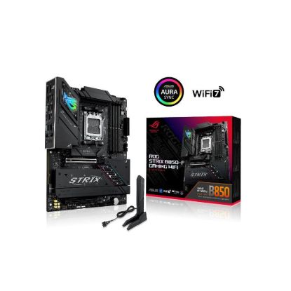 Obrázek ASUS MB Sc AM5 ROG STRIX B850- F GAMING WIFI, AMD B850, 4xDDR5, 1xDP, 1xHDMI, WiFi, ATX