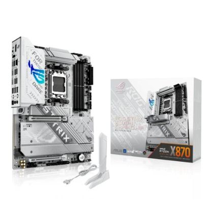 Obrázek ASUS MB Sc AM5 ROG STRIX X870- A GAMING WIFI, AMD X870, 4xDDR5, 1xDP, 1xHDMI, 2xUSB4, WiFi