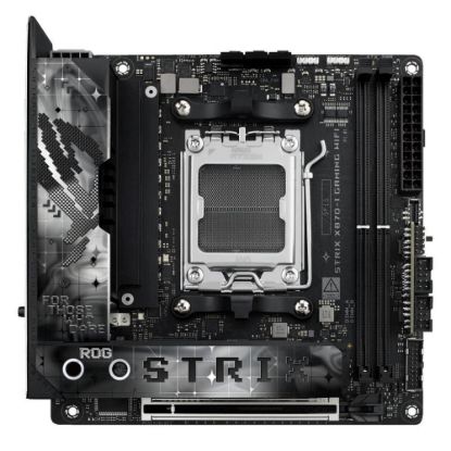 Obrázek ASUS MB Sc AM5 ROG STRIX X870- I GAMING WIFI, AMD X870, 2xDDR5, 1xHDMI, 2xUSB4, WiFi, Mini- ITX