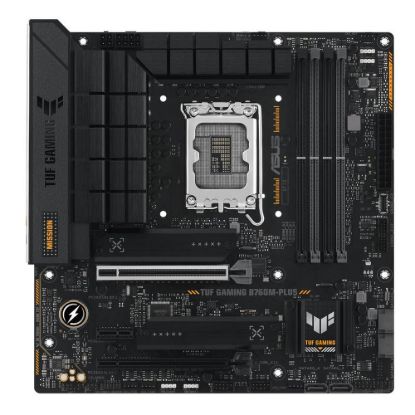 Obrázek ASUS MB Sc LGA1700 TUF GAMING B760M- PLUS, Intel B760, 4xDDR5, 1xDP, 1xHDMI, mATX