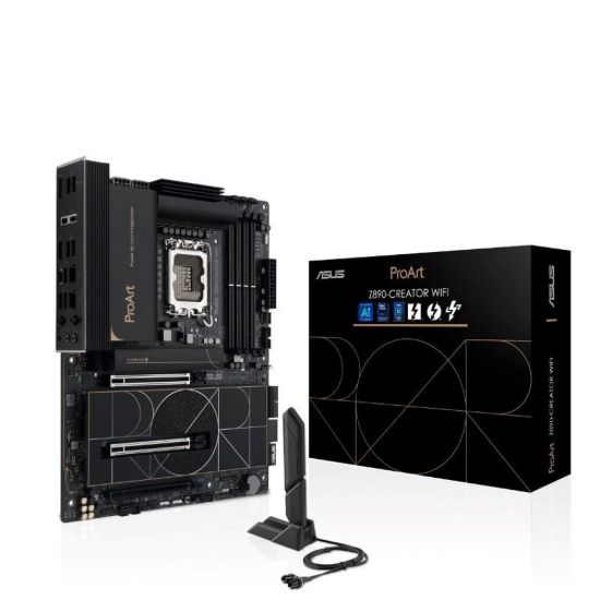 Obrázek ASUS MB Sc LGA1851 PROART Z890- CREATOR WIFI, Intel Z890, 4xDDR5, 1xDP, 1xHDMI, 3xThunderbolt, WI- FI, ATX