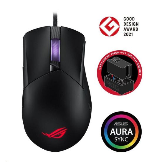 Obrázek ASUS myš ROG GLADIUS III (P514), USB, černá