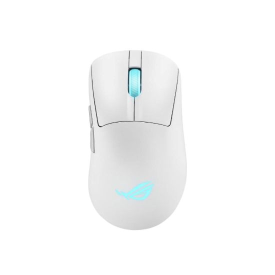 Obrázek ASUS myš ROG Keris II Origin, bezdrátová herní myš, bílá