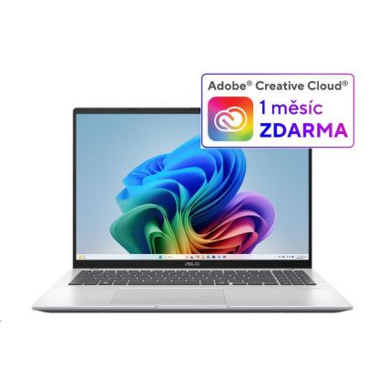 Obrázek ASUS NTB Vivobook 16 (M1607GA- MB006 W), Ryzen AI 7 445, 16" 1920 x 1200, 16 GB, 1 TB SSD, Radeon, W11 Home, Silver