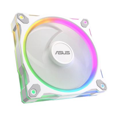 Obrázek ASUS Ventilátor PRIME MR120 ARGB Reverse, 1 x 120mm, bílá