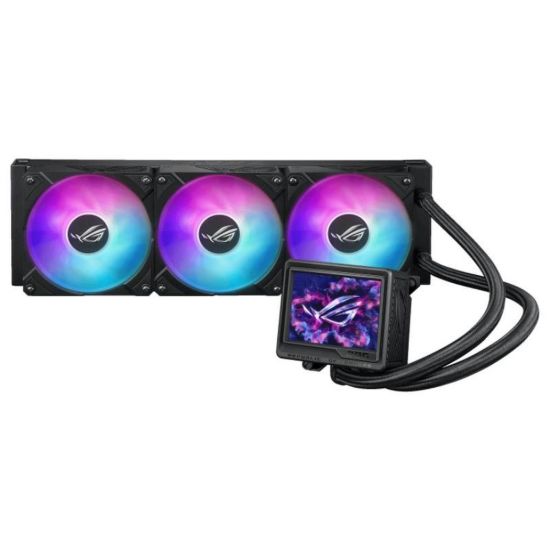 Obrázek ASUS vodní chladič CPU AIO ROG RYUJIN III 360 ARGB EXTREME, 3 x 120mm, AM5, LGA1851