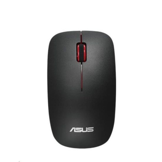 Obrázek ASUS WT300 Bezdrátová myš, černá/ červená