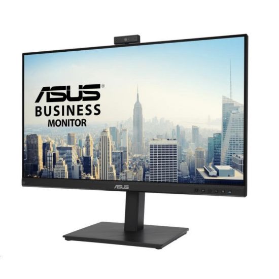 Obrázek ASUS LCD 27" BE279QSK 1920 x 1080 WEBCAM- 2MP MIC IPS LED 250cd 5 ms repro DP HDMI VGA PIVOT VESA 100 x 100 kabely…