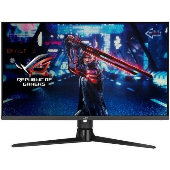Obrázek ASUS LCD 32" XG32UQ 3840 x 2160 ROG Strix Gaming HDMI 2.1 DP Fast IPS, 160 Hz 1 ms 2xUSB 3.2 - Kabely: DP HDMI USB3.0
