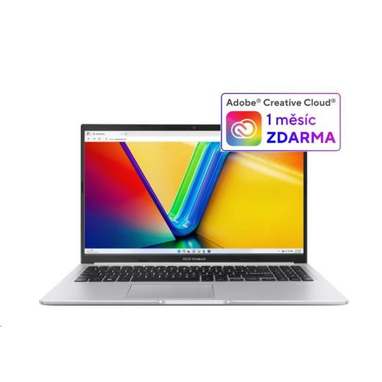 Obrázek ASUS NTB Vivobook 15 (M1502NAQ- BQ112Z), Ryzen 5 150, 15.6" 1920 x 1080, 8 GB, 512 GB SSD, Radeon, No OS, Silver, bez…