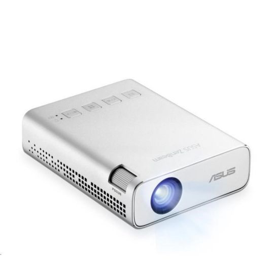 Obrázek ASUS PROJEKTOR LED E1R ZenBeam, 200lum. LED 854 x 480 automatic portrait projection mode, battery 4h, USB- A HDMI