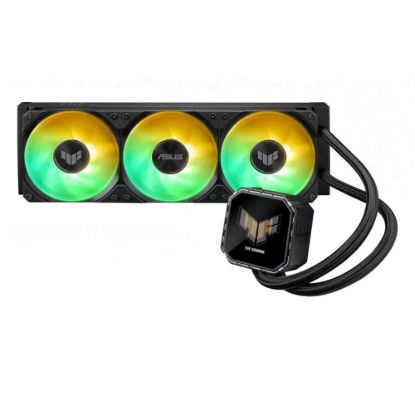 Obrázek ASUS vodní chladič CPU AIO TUF GAMING LC III 360 ARGB LCD, 3 x 120mm, LGA1851, AM5