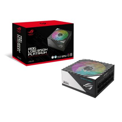 Obrázek ASUS zdroj ROG Loki SFX- L 850 W Platinum, 80+ Platinum, ARGB
