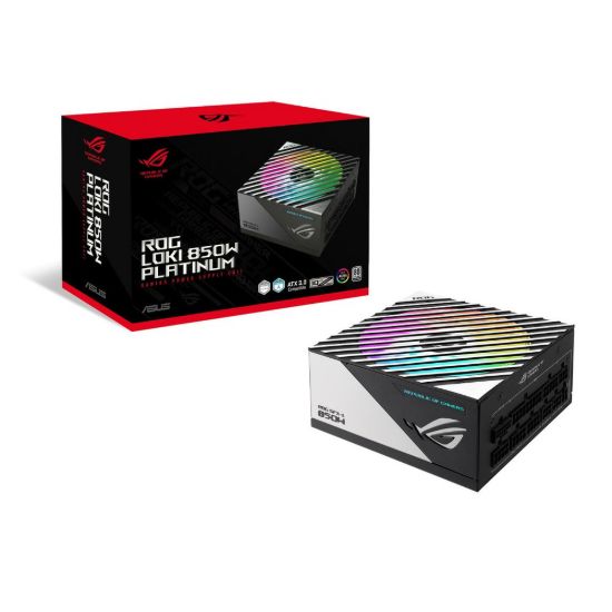 Obrázek ASUS zdroj ROG Loki SFX- L 850 W Platinum, 80+ Platinum, ARGB