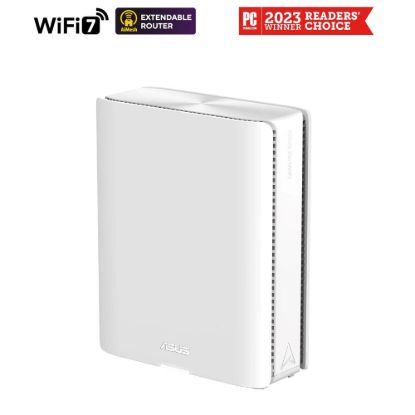 Obrázek ASUS ZenWifi BQ16 1- pack, WiFi7 Extendable Router, AiMesh, 2x WAN/ LAN, 3x LAN, 1x USB 3.0