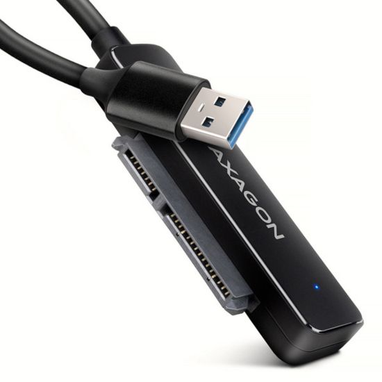 Obrázek AXAGON ADSA- FP2A USB- A 5Gbps - SATA 6G 2.5" SSD/ HDD SLIM adaptér
