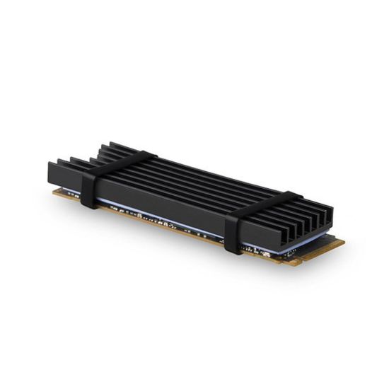 Obrázek AXAGON CLR- M2L6, hliníkový pasivní chladič pro M.2 2280 SSD, výška 6 mm