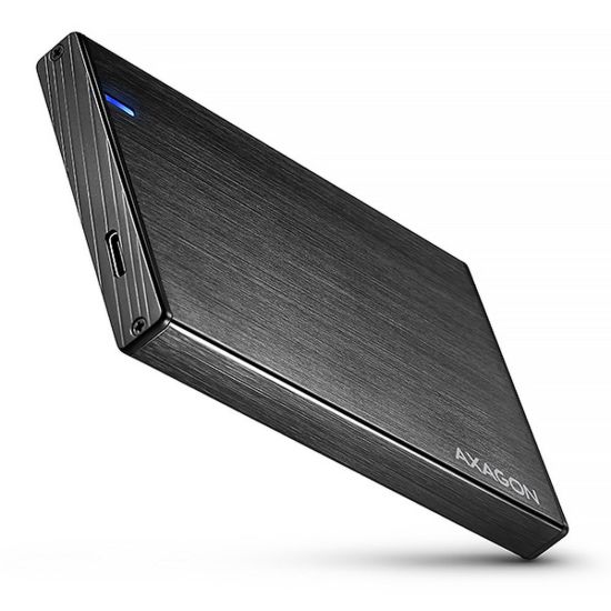 Obrázek AXAGON EE25- XA6C, USB- C 5Gbps - SATA 6G, 2.5" kovový ALINE box