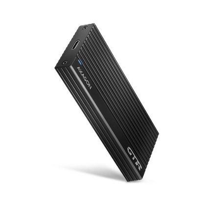 Obrázek AXAGON EEM2- GTR, USB- C 3.2 Gen 2 - M.2 NVMe SSD kovový THIN RIB box