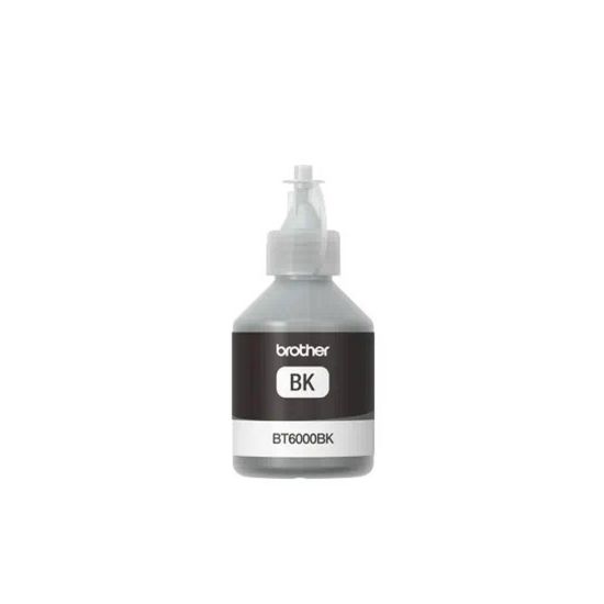 Obrázek BROTHER INK BT-6000BK black pro T300, T500W, T700W, cca 6000 stránek, pigmentový - INKTANK