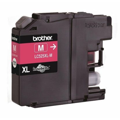 Obrázek BROTHER INK LC- 525XLM magenta (ISO / IEC 24711) DCP- J100 / DCP- J105 / MFC- J200 cca 1300