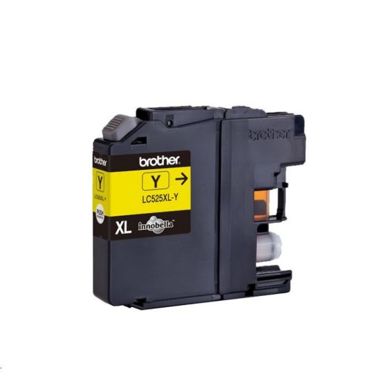 Obrázek BROTHER INK LC- 525XLY yellow (ISO / IEC 24711) - DCP- J100 / DCP- J105 / MFC- J200 cca 1300