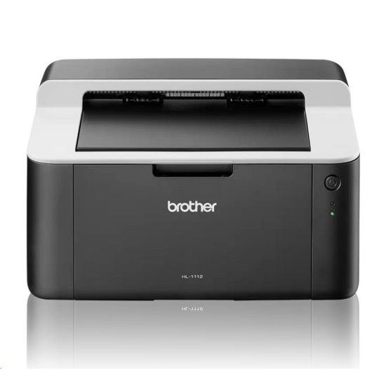 Obrázek BROTHER tiskárna laserová mono HL- 1112E - A4, 20ppm, 600 x 600, 1MB, GDI, USB 2.0, černá