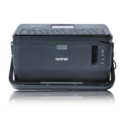 Obrázek BROTHER tiskárna štítků PT- D800 W - 36mm, pásky TZe, tiskárna s velkým barevným displejem, WIFI, Klávesnící,
