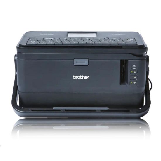Obrázek BROTHER tiskárna štítků PT- D800 W - 36mm, pásky TZe, tiskárna s velkým barevným displejem, WIFI, Klávesnící,