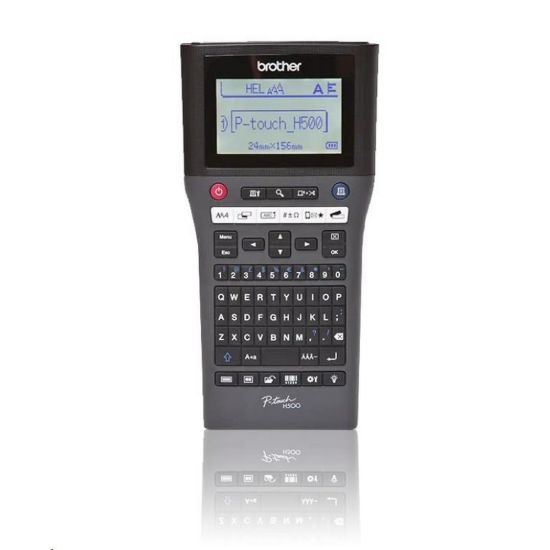 Obrázek BROTHER tiskárna štítků PT- H500 - 24mm, pásky TZe, mobilní, Profesionální PC Tiskárna Štítků - popisovač